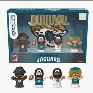 Little People Jaguars Collector Set Lawrence Etienne Ridley Kirk Jackson DeVille